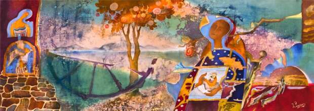 Волшебство батика: потрясающие работы Ирины Казимировой