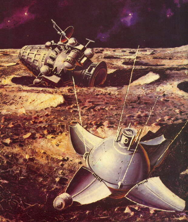 Советские аппараты луна