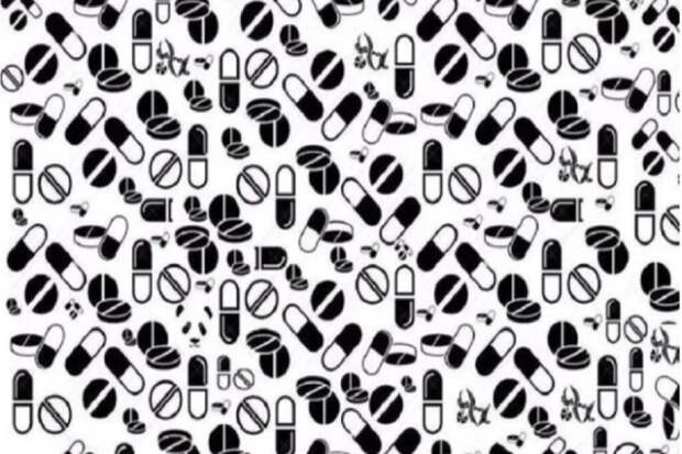 Головоломка на внимательность: найдите спрятанную панду