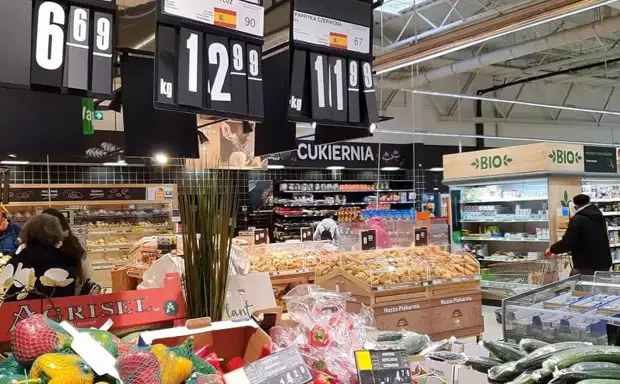 В Европе фиксируется взрывной рост цен на продукты