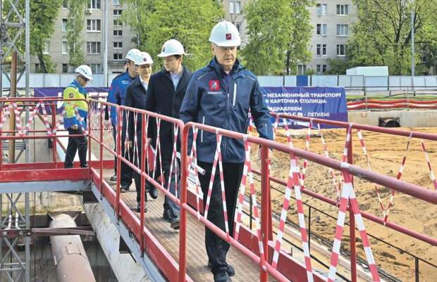 Сергей Собянин дал старт строительству тоннеля Рублёво-Архангельской линии