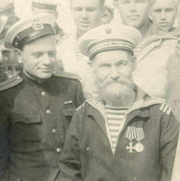 Моряк-ветеран броненосца «Адмирал Ушаков»