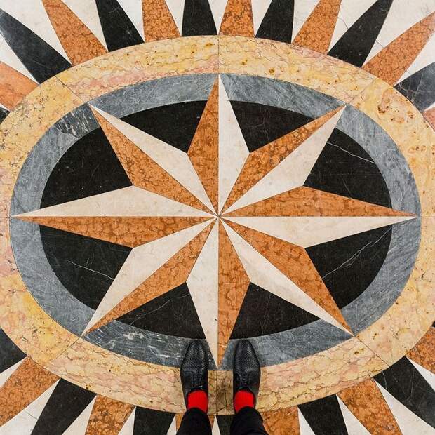 Восхитительные венецианские напольные мозаики