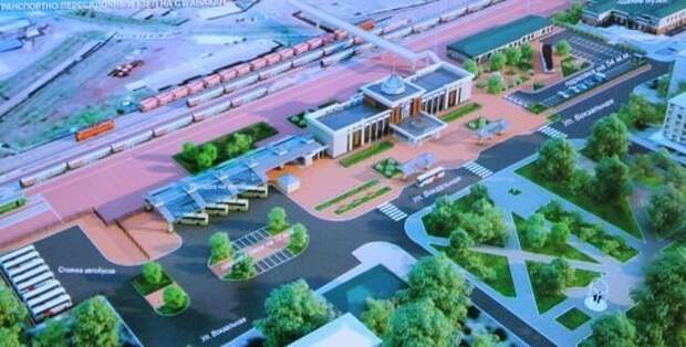 В Абакане началось строительство нового павильона железнодорожного вокзала Хорошие, добрые, новости, россия, фоторепортаж