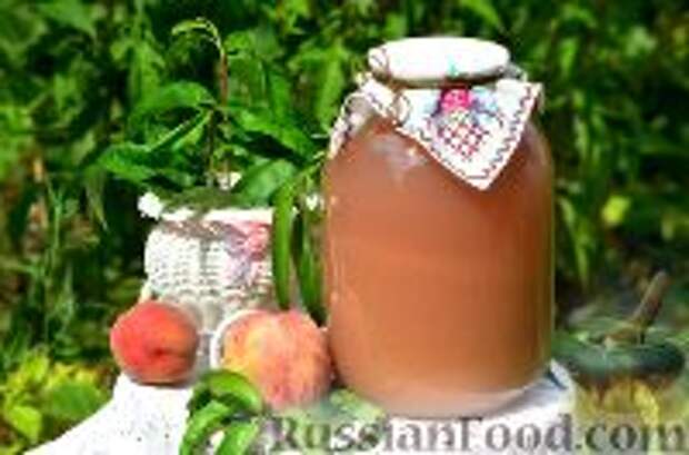 Фото к рецепту: Морс из персиков (на зиму) Фото к рецепту: Морс из персиков (на зиму)