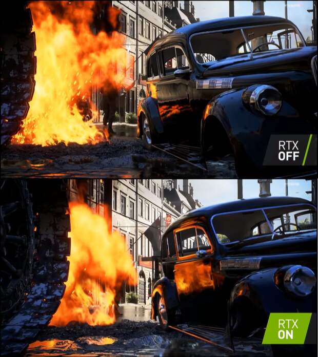 RTX Off / RTX On