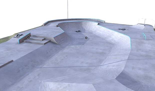 Скейт-площадка появится в этом году в лесопарке «Пихтовые горы» в Нижнем Тагиле