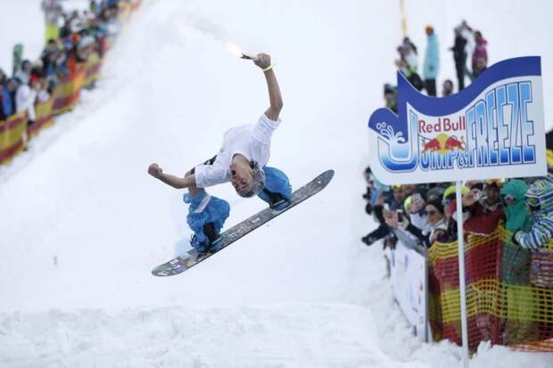 Red Bull Jump and Freeze Competition в Грузии