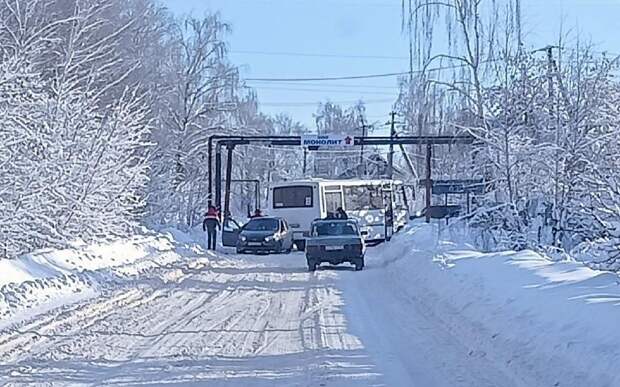В Касимове произошла авария с участием автобуса