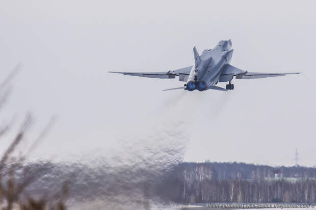 Работа ракетоносцев Ту-22М3