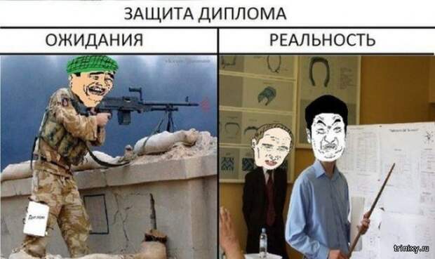 Фотоподборка из серии «ожидание и реальность»