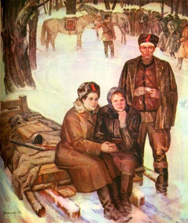 Картины о Великой Отечественной войне. Часть 3. (20 фото)