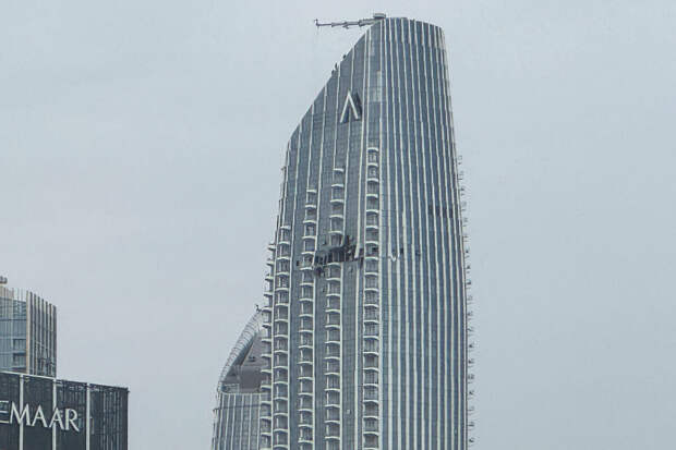 Иранский дрон атаковал международный финансовый центр в Дубае