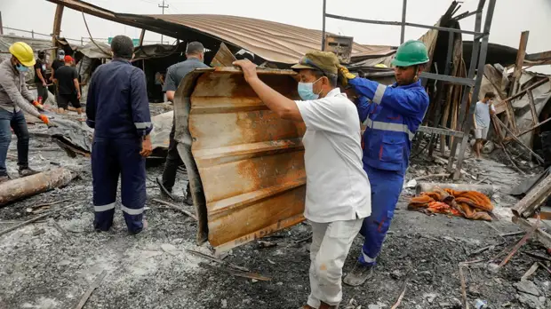 МИД России выразил соболезнования в связи с пожаром в больнице в Ираке