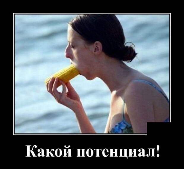 Демотиватор про потенциал