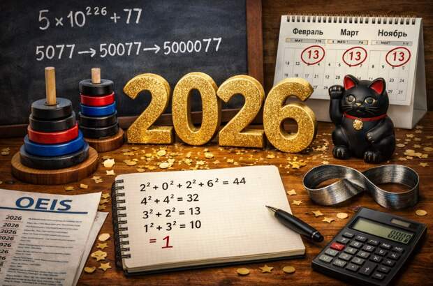 Почему 2026 математически особенный год и что в нём необычного