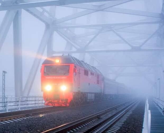 С 11 декабря поезда в Крым начнут ходить но новому зимнему графику
