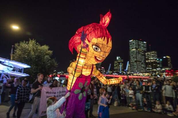 Luminous Lantern Parade в Австралии