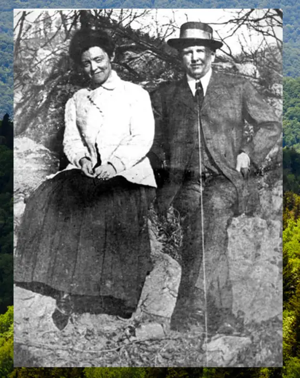 О. Генри с Сарой Колман. О. Генри с Сарой Колман.