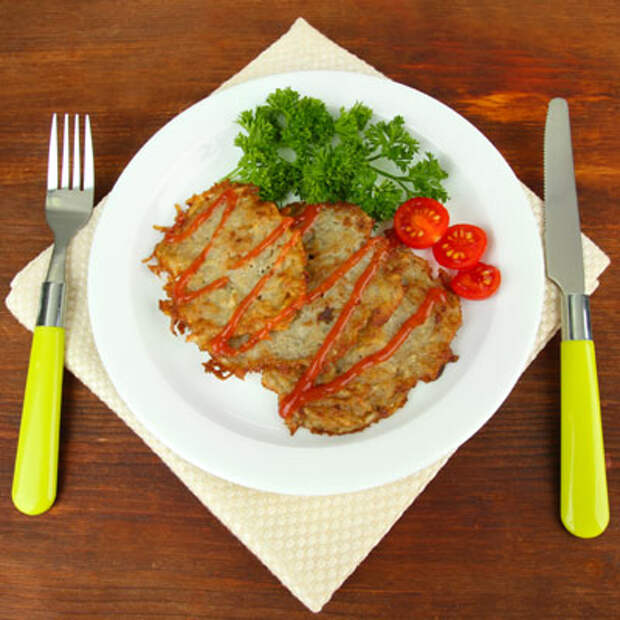 Картофельные драники Картофельные драники