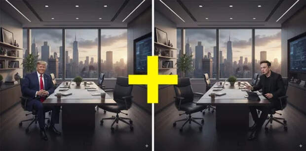 Как объединить два изображения в одно с помощью Google Nano Banana: инструкция