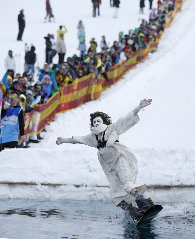 Red Bull Jump and Freeze Competition в Грузии