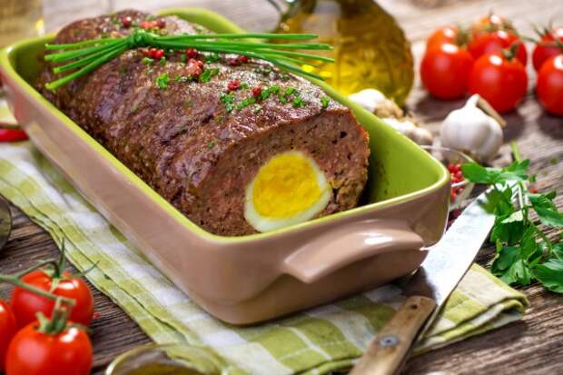 Мясной хлебец к пасхальному столу 2015 Мясной хлебец к пасхальному столу 2015