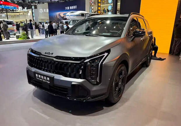 Kia Sportage 2026 дебютировал в Китае — 8-ступенчатый «автомат», 245 л.с. и растянутая платформа как у американского Sportage