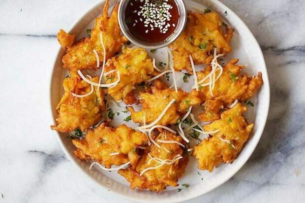 Ломтики тыквы в панировке. \ Фото: pinterest.com. Ломтики тыквы в панировке. \ Фото: pinterest.com.