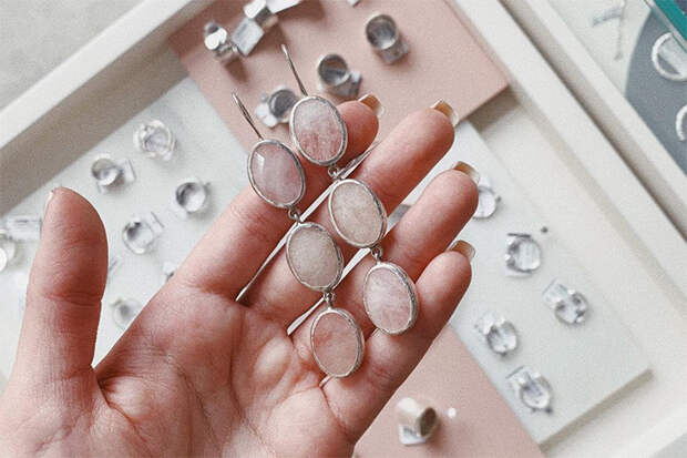 Розовый кварц