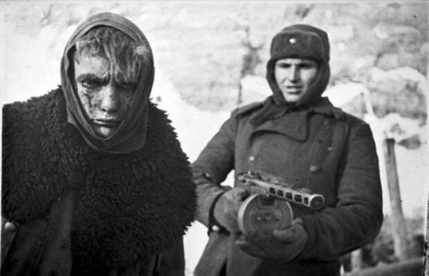 Немецкий военнопленный в феврале 1943-го.