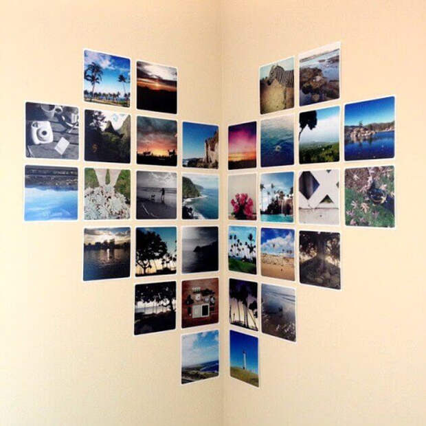 Изюминка в интерьере: 10 невероятно красивых идей, как оформить стену фотографиями