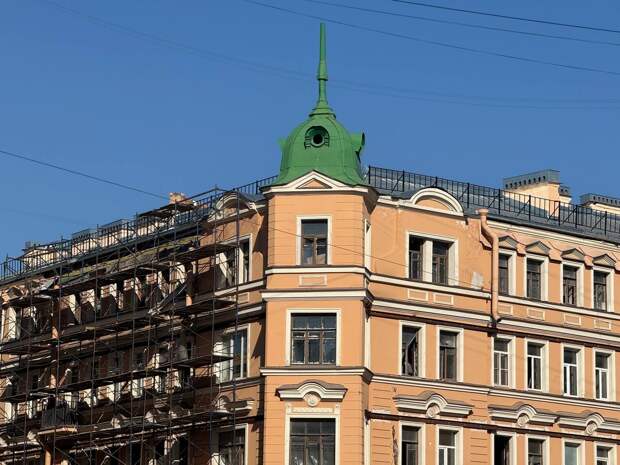 ФКР Петербурга усилит конструкции дома на Большой Зелениной после обрушения