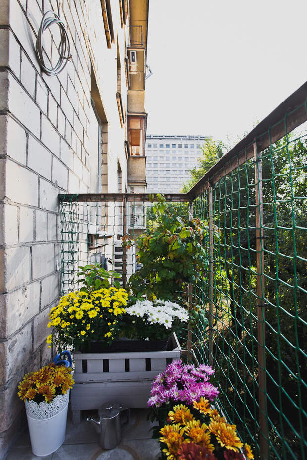 Фотография: Балкон, Терраса в стиле Кантри, Квартира, Дома и квартиры, IKEA, герой недели, герой недели 2014, двушка в москве – фото на InMyRoom.ru