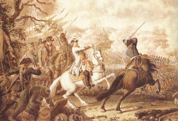 Картина «Сражение при Кагуле» художника Даниэля Ходовецкого