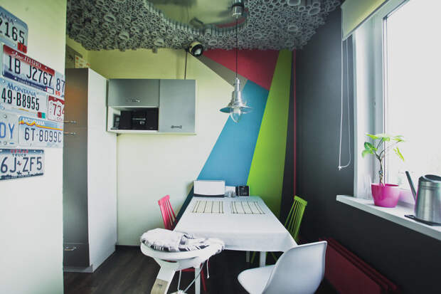 Фотография: Кухня и столовая в стиле Лофт, DIY, Квартира, Дома и квартиры, IKEA – фото на InMyRoom.ru
