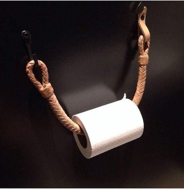 держатель для туалетной бумаги своими руками фото (6)