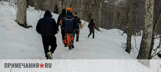 Около полусуток длилась операция по спасению в Крымских горах группы мотоциклистов