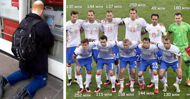 Парадокс зарплат. А сколько денег хватает вам для жизни? Euro2016, зарплата, прикол, юмор