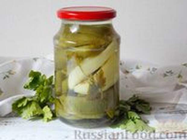 Фото к рецепту: Маринованный сладкий перец для фарширования на зиму Фото к рецепту: Маринованный сладкий перец для фарширования на зиму