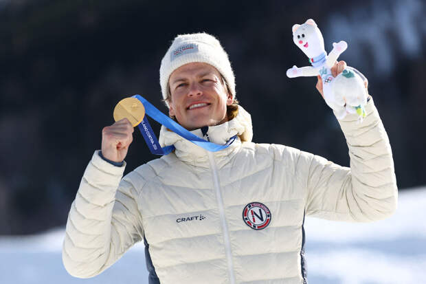 Клебо взял восьмое олимпийское золото, выиграв гонку с раздельным стартом