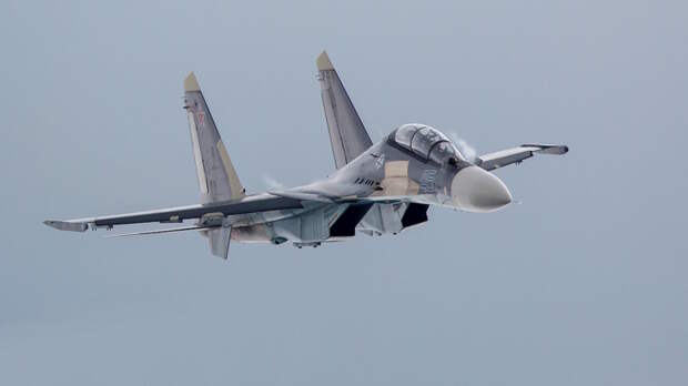 В Крыму разбился истребитель Су-30