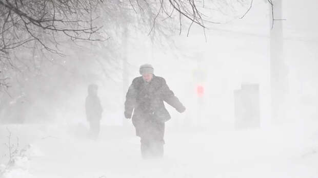 Сильный снегопад в Москве ожидают вечером 26 января