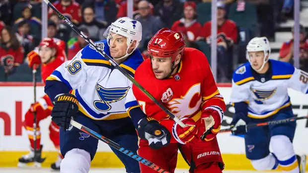 «Сент-Луис» одержал седьмую победу подряд в НХЛ, Барбашёв забросил одну шайбу