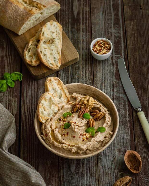 Обязательно попробуйте! Готовим куриный паштет с орехами