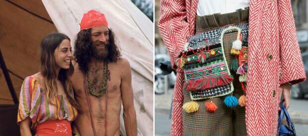 Фотографии с фестиваля Вудсток 1969 года позволяют увидеть истоки современной моды