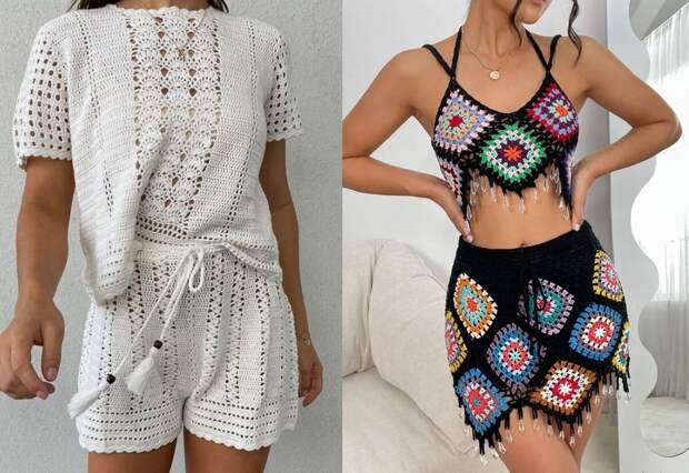 Все еще не знаете, что связать на лето? Тогда мы идем к вам! Доброго времени суток, дорогие рукодельницы!-7