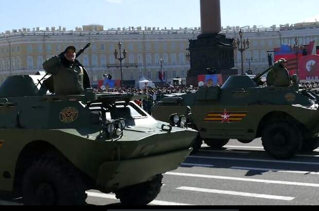 Как прошел парад Победы в Санкт-Петербурге