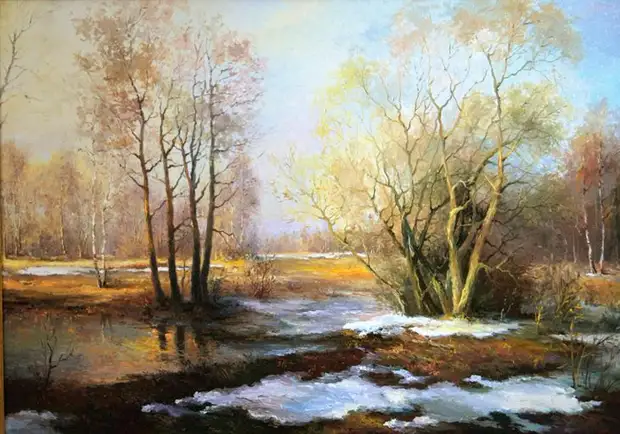Латвийский художник-пейзажист Jan Bartkevics (Ян Барткевич)