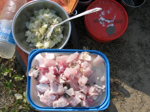 Полевая кухня рыбака